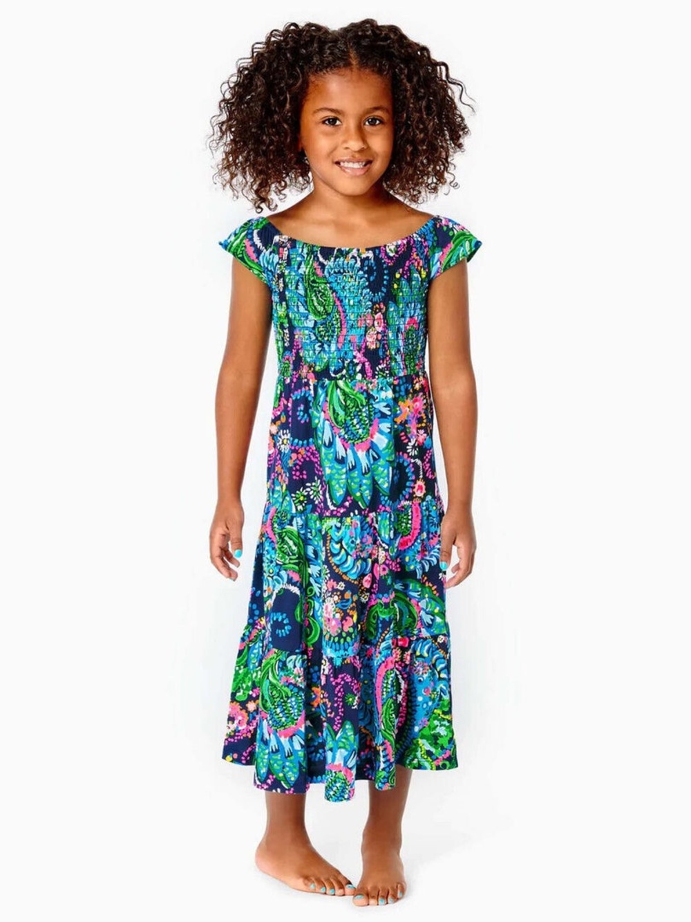 Lilly Pulitzer Girls Mini Jilly Midi Dress
